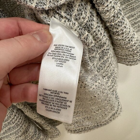 Soft Joie Loretto Slub Knit Shawl Collar Textured Tie Cardigan S Pockets Cozy - Picture 5 of 9